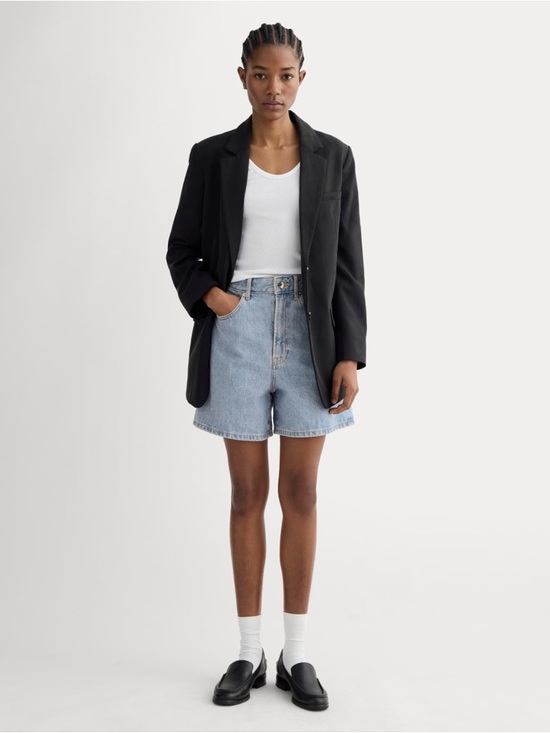 Everlane Pants - Everlane A Line Denim Shorts